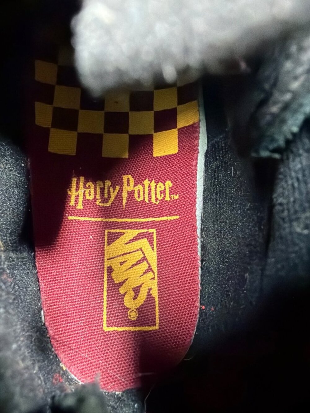 Vans Harry Potter Gryffindor Sk8-Hi Zip Toddler Boys Sneakers Size 9 US 25.5 EU! - Picture 6 of 11